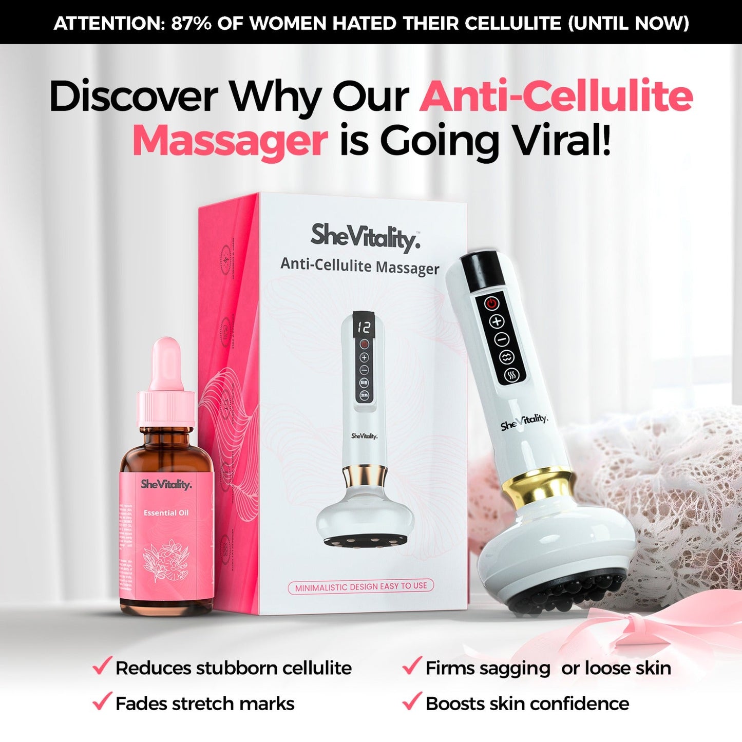 SheVitality™  Cellulite Relief Kit