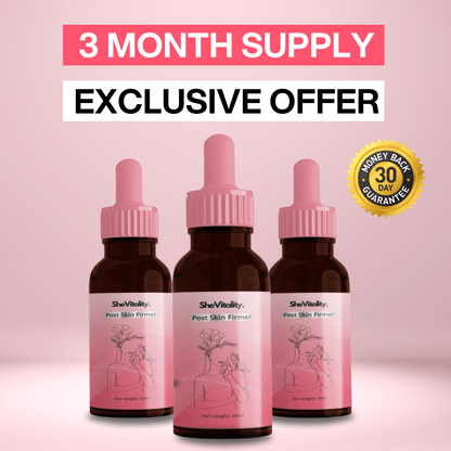 SheVitality™ Post-Skin Firmer - 3 Month Supply