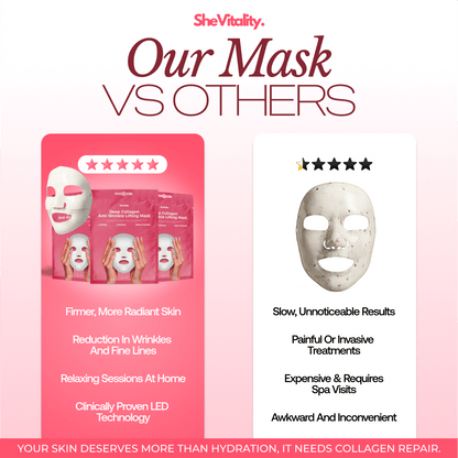 Luxury Collagen Glow Up Mask 2.0 (Spa-Level Results)