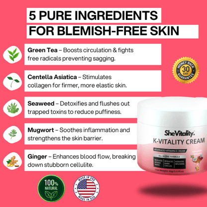 K-Vitality Cream™ 3 Month Supply